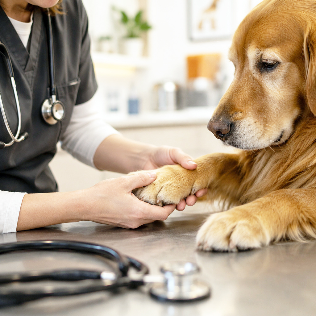 Consulta de dermatologia veterinária na SanClá